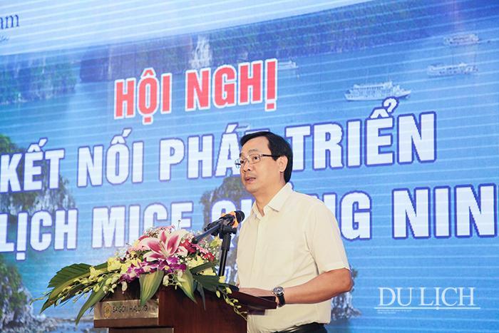 Tổng cục trưởng TCDL Nguyễn Trùng Khánh phát biểu tại hội nghị